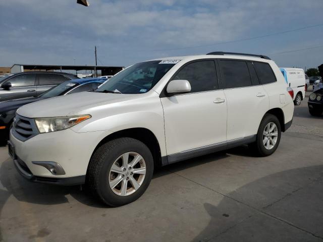 TOYOTA HIGHLANDER 2013 5tdzk3eh6ds100267