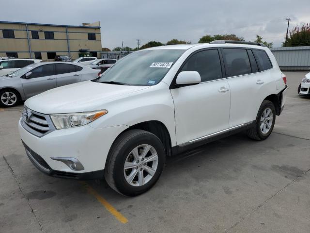 TOYOTA HIGHLANDER 2013 5tdzk3eh6ds110703