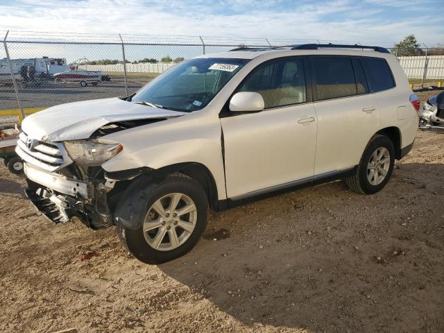 TOYOTA HIGHLANDER 2013 5tdzk3eh6ds124360