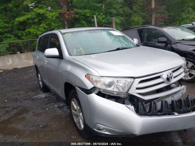 TOYOTA HIGHLANDER 2013 5tdzk3eh6ds135522