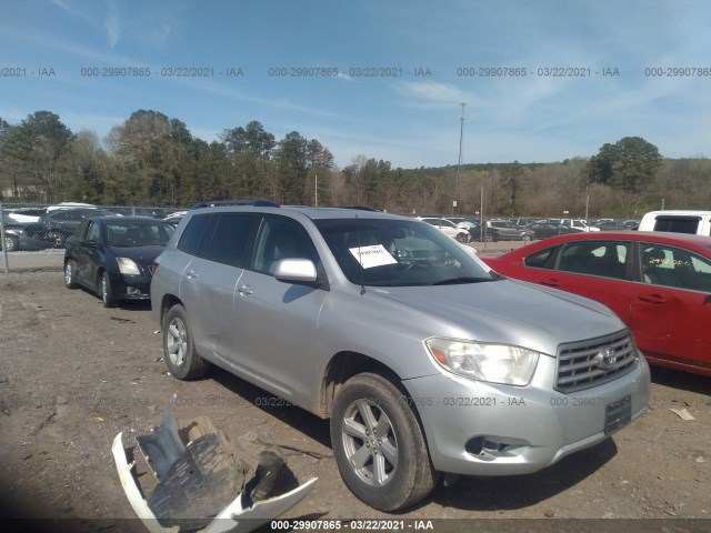 TOYOTA HIGHLANDER 2010 5tdzk3eh7as006376