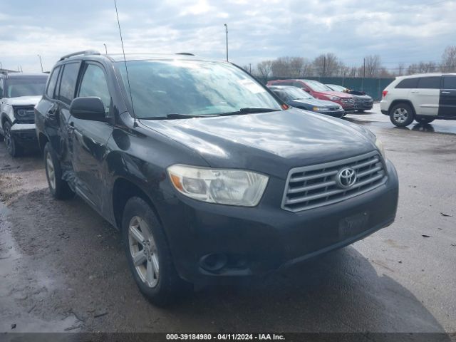 TOYOTA HIGHLANDER 2010 5tdzk3eh7as011013