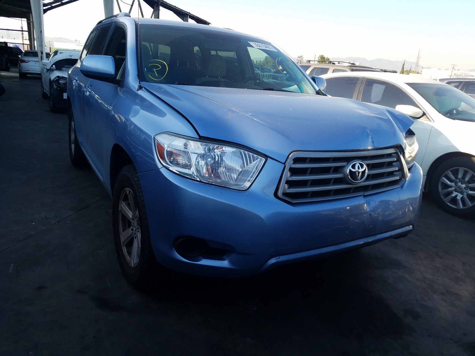 TOYOTA HIGHLANDER 2010 5tdzk3eh7as017300