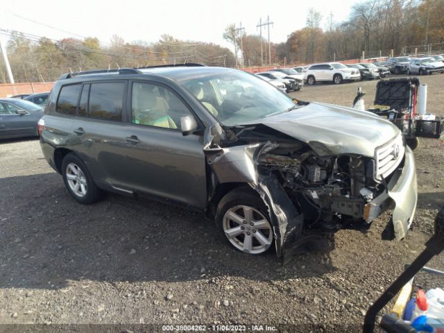 TOYOTA HIGHLANDER 2010 5tdzk3eh7as023453