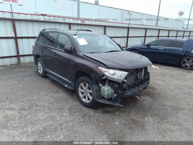 TOYOTA HIGHLANDER 2011 5tdzk3eh7bs045003