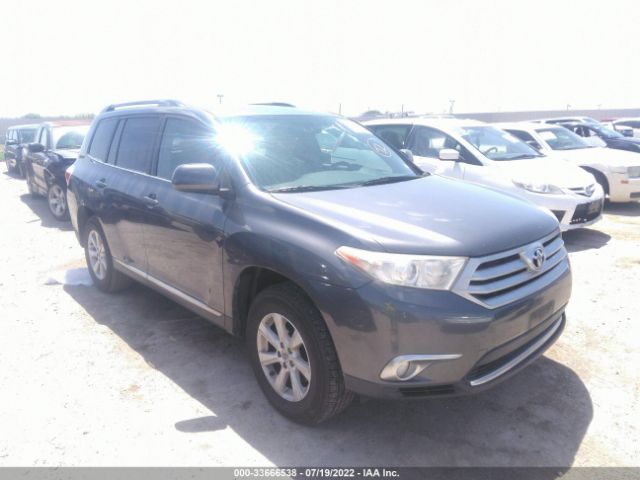 TOYOTA HIGHLANDER 2012 5tdzk3eh7cs052230