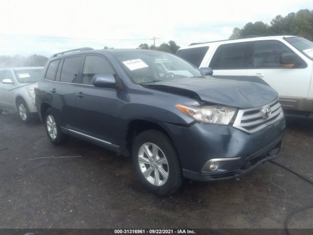 TOYOTA HIGHLANDER 2012 5tdzk3eh7cs052423