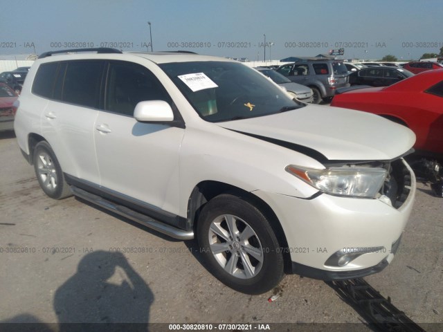 TOYOTA HIGHLANDER 2012 5tdzk3eh7cs057380