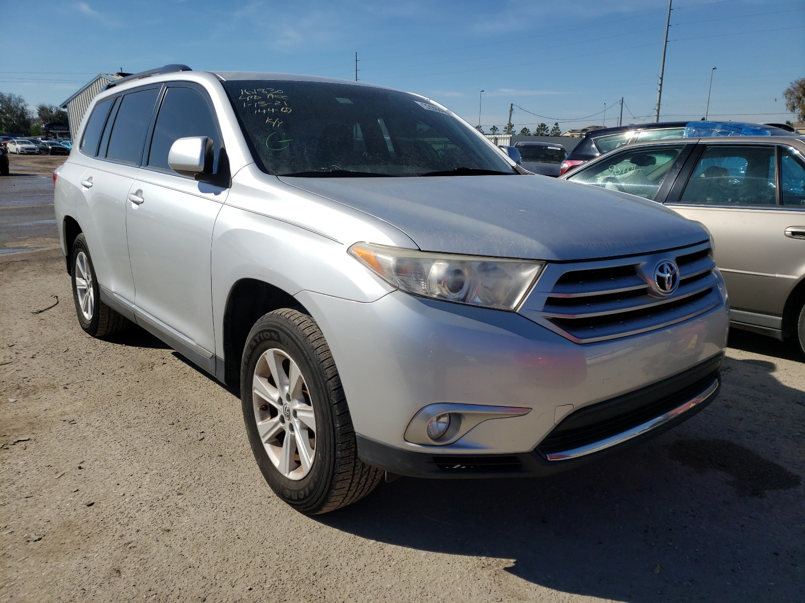 TOYOTA HIGHLANDER 2012 5tdzk3eh7cs057699