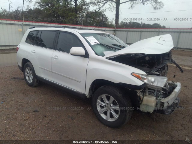 TOYOTA HIGHLANDER 2012 5tdzk3eh7cs060862