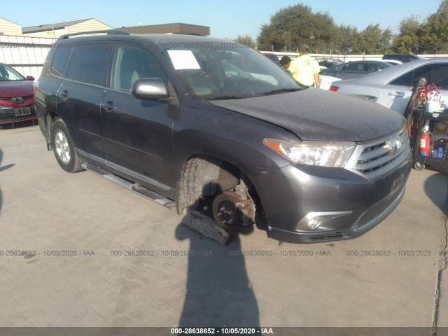 TOYOTA HIGHLANDER 2012 5tdzk3eh7cs061039