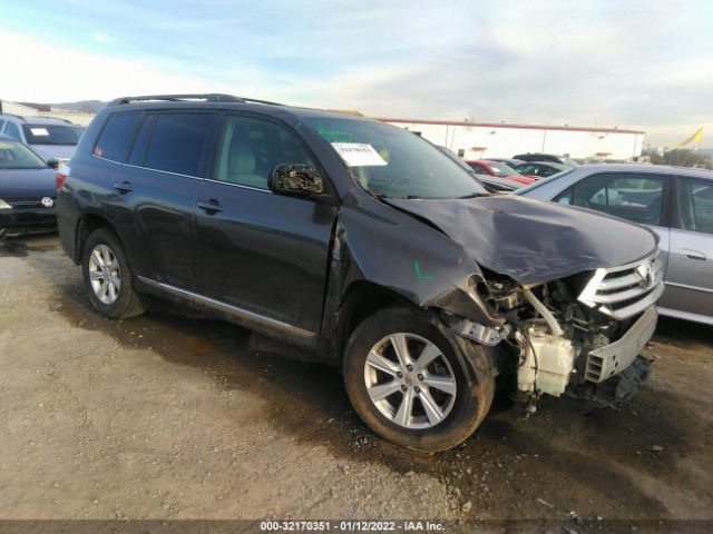 TOYOTA HIGHLANDER 2012 5tdzk3eh7cs064362