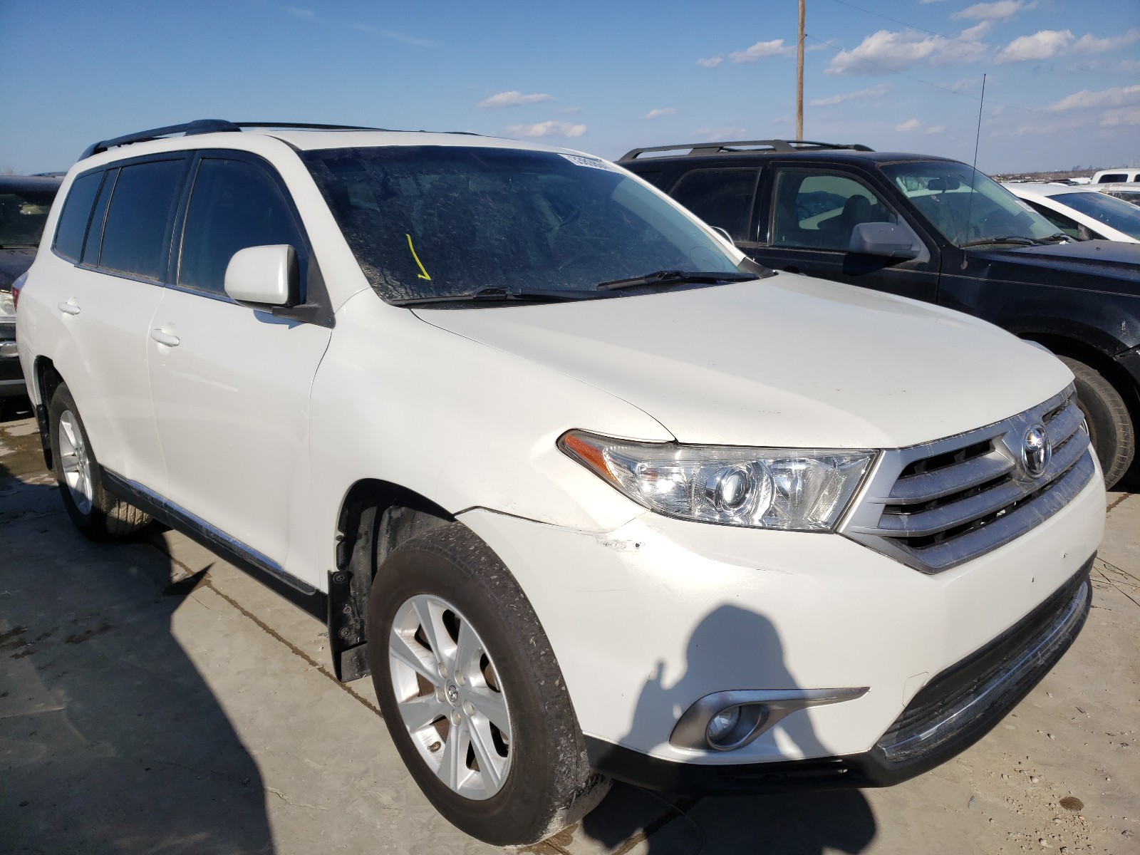 TOYOTA HIGHLANDER 2012 5tdzk3eh7cs064491