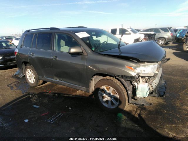 TOYOTA HIGHLANDER 2012 5tdzk3eh7cs064684