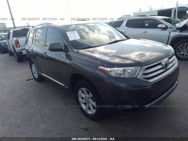 TOYOTA HIGHLANDER 2012 5tdzk3eh7cs068511