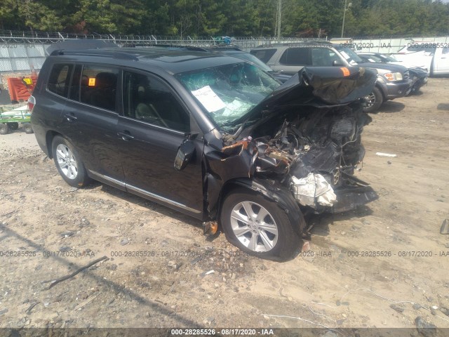 TOYOTA HIGHLANDER 2012 5tdzk3eh7cs075135