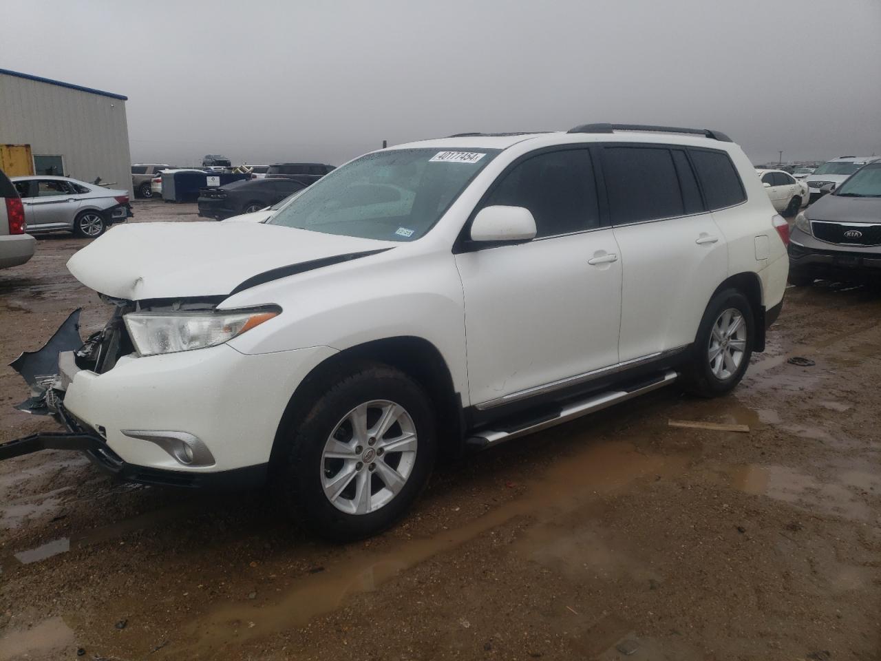 TOYOTA HIGHLANDER 2012 5tdzk3eh7cs076897