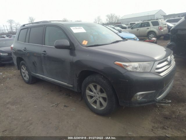 TOYOTA HIGHLANDER 2012 5tdzk3eh7cs077483