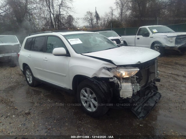 TOYOTA HIGHLANDER 2012 5tdzk3eh7cs084739