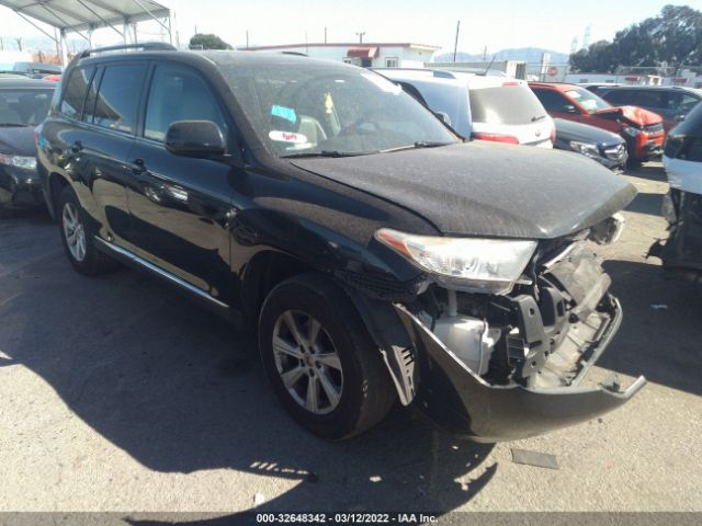 TOYOTA HIGHLANDER 2012 5tdzk3eh7cs089228