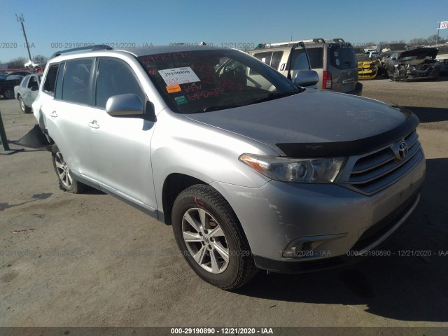 TOYOTA HIGHLANDER 2013 5tdzk3eh7ds092003