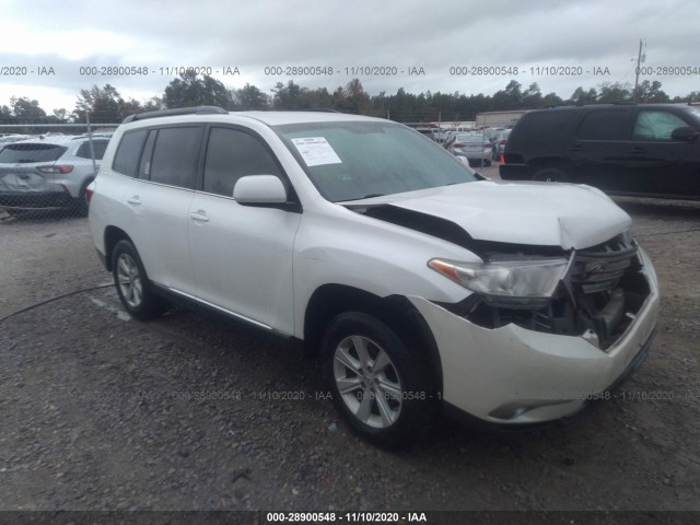 TOYOTA HIGHLANDER 2013 5tdzk3eh7ds093068