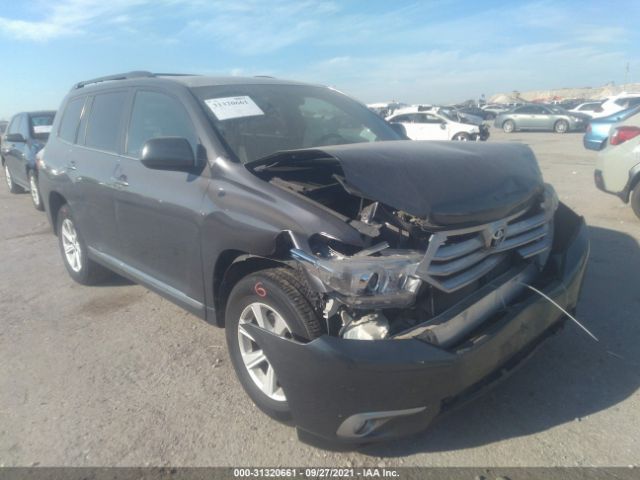 TOYOTA HIGHLANDER 2013 5tdzk3eh7ds095399