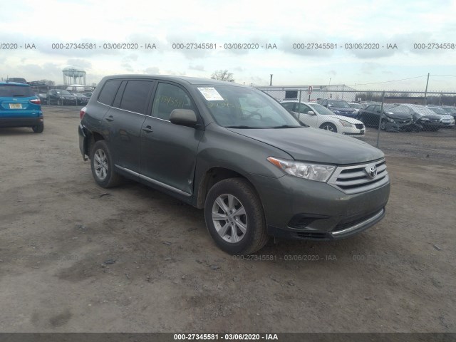 TOYOTA HIGHLANDER 2013 5tdzk3eh7ds099999