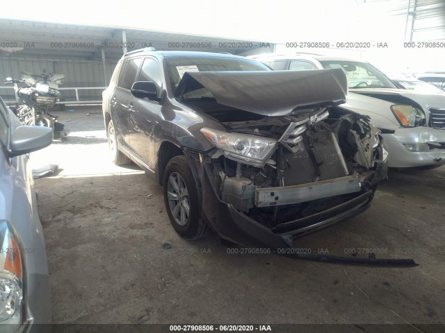 TOYOTA HIGHLANDER 2013 5tdzk3eh7ds102450