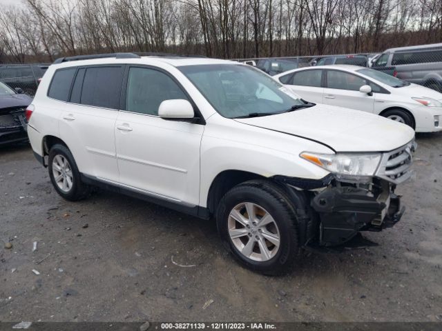 TOYOTA HIGHLANDER 2013 5tdzk3eh7ds120530