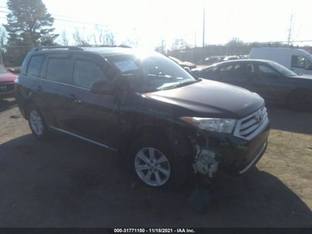 TOYOTA HIGHLANDER 2013 5tdzk3eh7ds133939