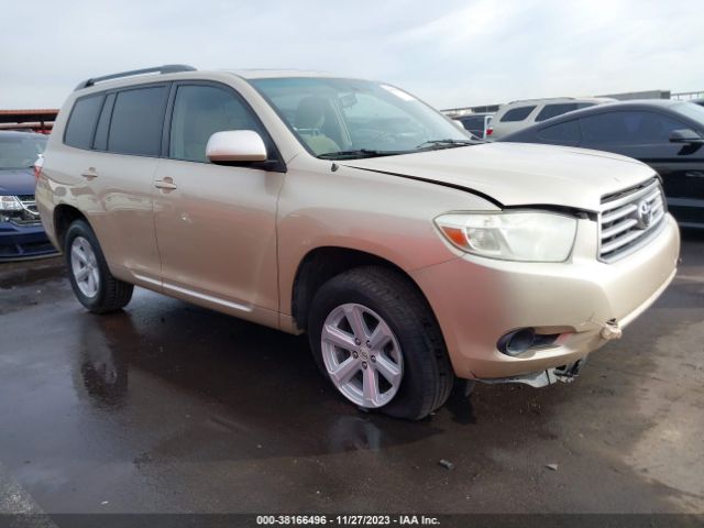 TOYOTA HIGHLANDER 2010 5tdzk3eh8as003535