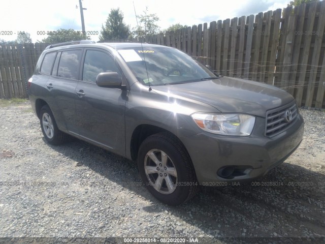 TOYOTA HIGHLANDER 2010 5tdzk3eh8as011120