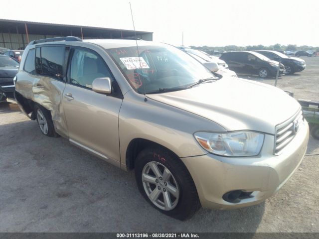 TOYOTA HIGHLANDER 2010 5tdzk3eh8as013658