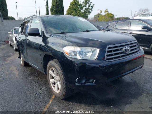 TOYOTA HIGHLANDER 2010 5tdzk3eh8as019198