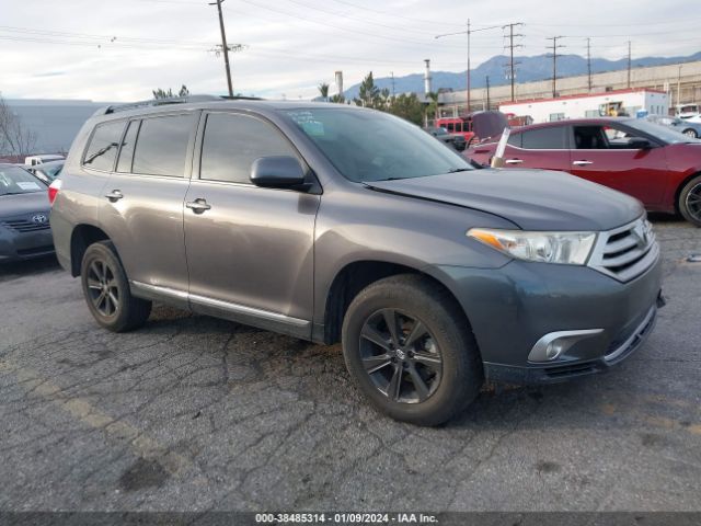 TOYOTA HIGHLANDER 2011 5tdzk3eh8bs027013