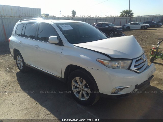 TOYOTA HIGHLANDER 2011 5tdzk3eh8bs027514