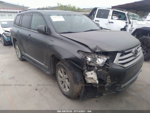 TOYOTA HIGHLANDER 2011 5tdzk3eh8bs039792