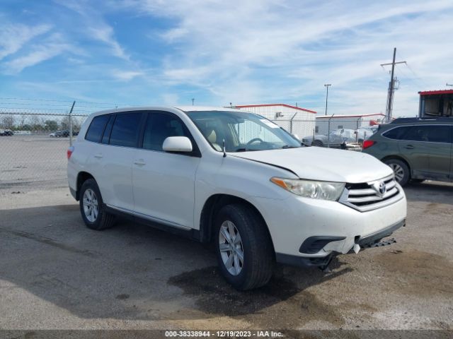 TOYOTA HIGHLANDER 2011 5tdzk3eh8bs046662