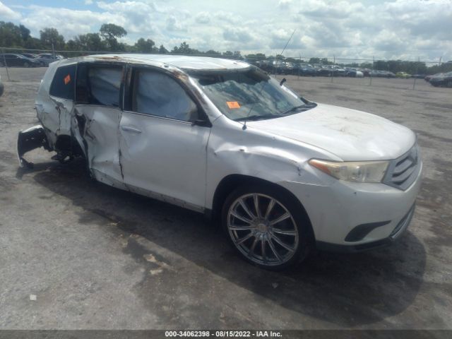 TOYOTA HIGHLANDER 2011 5tdzk3eh8bs047441