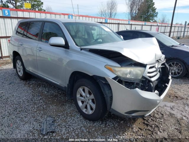 TOYOTA HIGHLANDER 2011 5tdzk3eh8bs049058