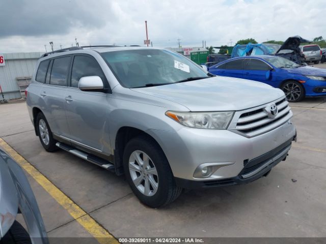 TOYOTA HIGHLANDER 2012 5tdzk3eh8cs057288