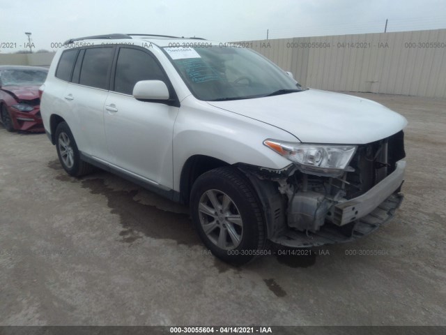 TOYOTA HIGHLANDER 2012 5tdzk3eh8cs060692