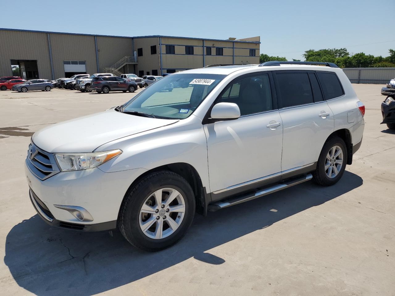 TOYOTA HIGHLANDER 2012 5tdzk3eh8cs062040