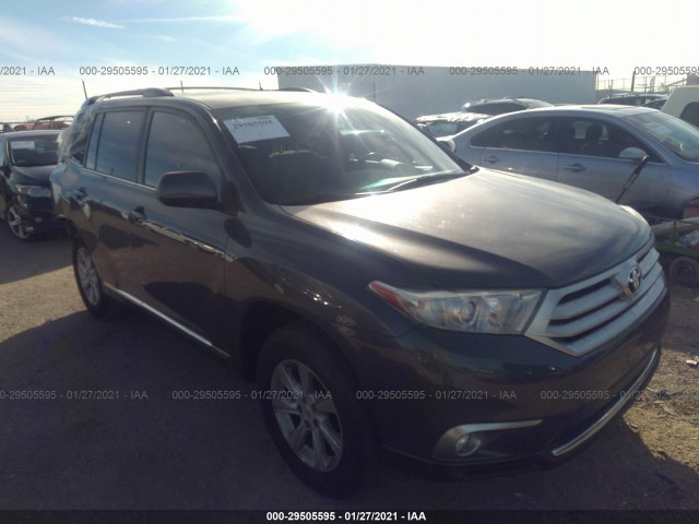 TOYOTA HIGHLANDER 2012 5tdzk3eh8cs068887