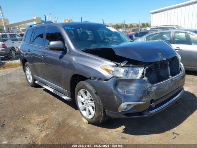 TOYOTA HIGHLANDER 2012 5tdzk3eh8cs069716