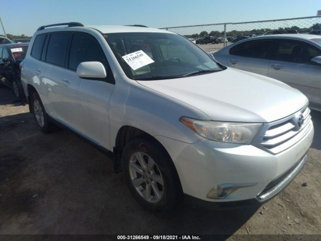 TOYOTA HIGHLANDER 2012 5tdzk3eh8cs074821