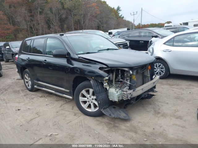 TOYOTA HIGHLANDER 2012 5tdzk3eh8cs075760