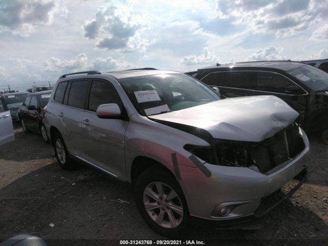 TOYOTA HIGHLANDER 2012 5tdzk3eh8cs085186