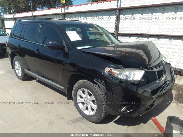 TOYOTA HIGHLANDER 2013 5tdzk3eh8ds091832